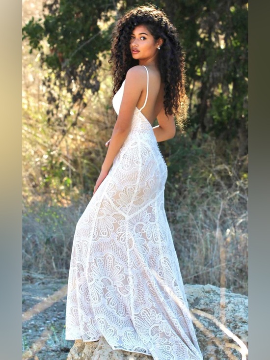 All Who Wander Dresses & Skirts - All Who Wonder Ryder Simple Lace Boho Wedding Dress With Vintage Details